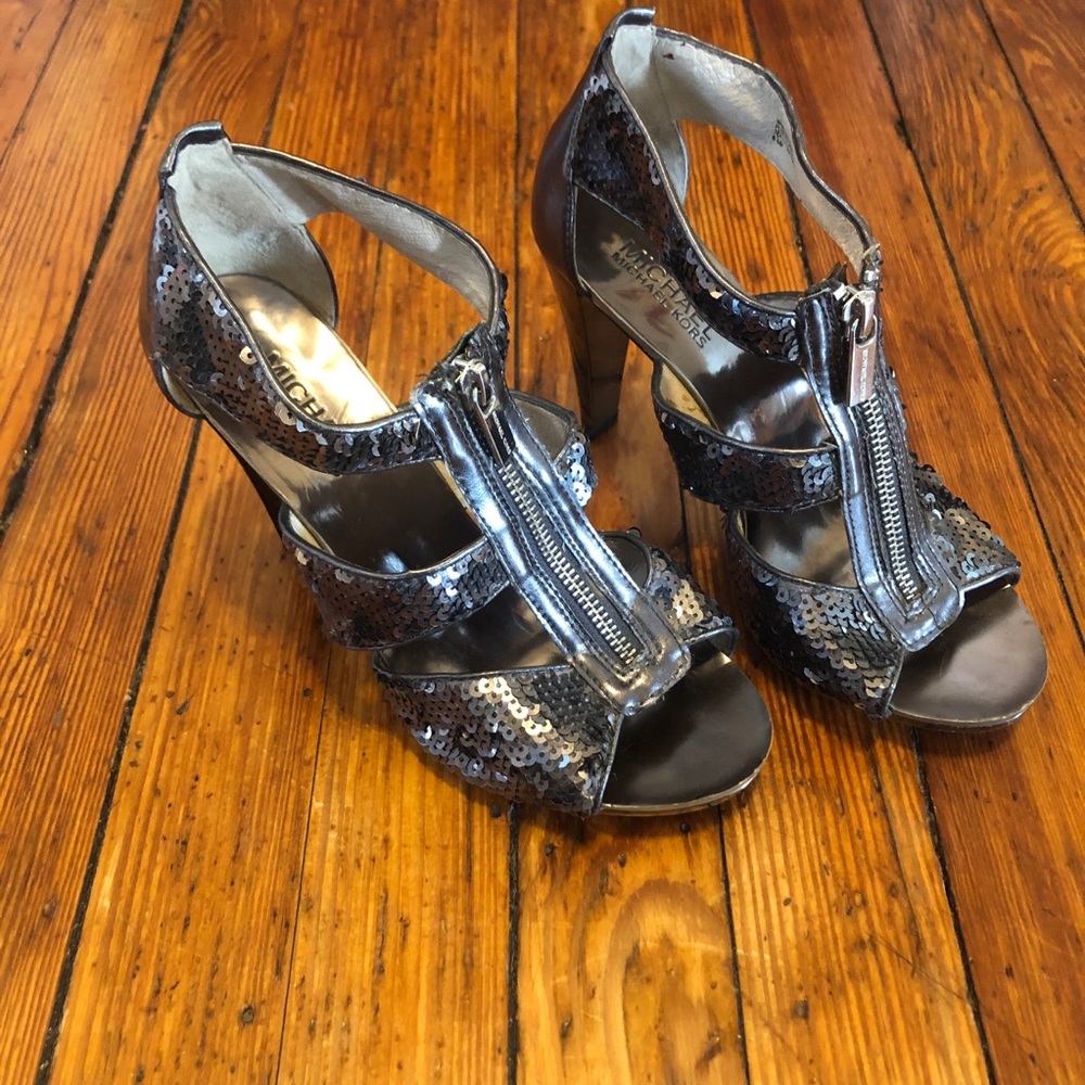 Michael MK Caged Heels - Picture 3 of 9